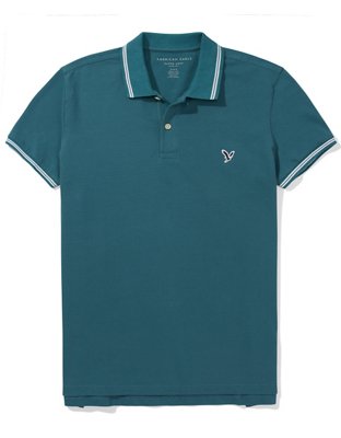 AE Camisa polo de piqué Slim Fit