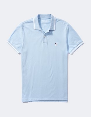 AE Slim Fit Tipped Flex Pique Polo Shirt