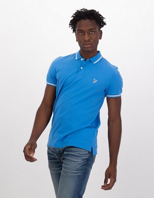 AE Slim Fit Tipped Flex Pique Polo Shirt