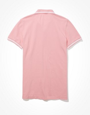 AE Camisa Polo de Piqué Slim Fit Flex con Ribete