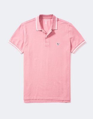 AE Slim Fit Tipped Flex Pique Polo Shirt