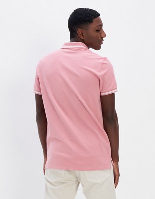 AE Slim Fit Tipped Flex Pique Polo Shirt