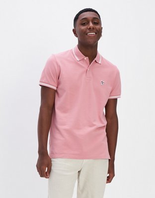AE Slim Fit Tipped Flex Pique Polo Shirt