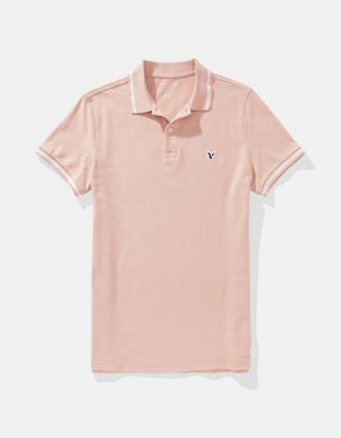 AE Slim Fit Tipped Flex Pique Polo Shirt