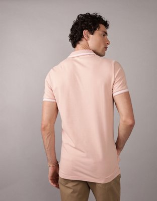 AE Slim Fit Tipped Flex Pique Polo Shirt