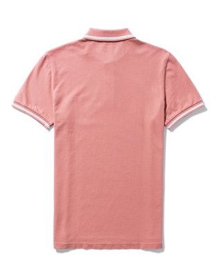 AE Slim Fit Tipped Flex Pique Polo Shirt