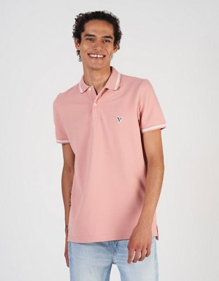 AE Slim Fit Tipped Flex Pique Polo Shirt