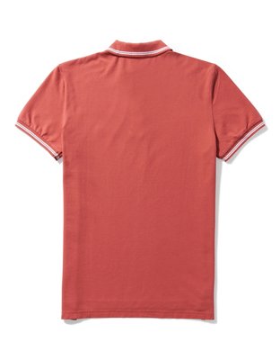 AE Slim Fit Tipped Flex Pique Polo Shirt