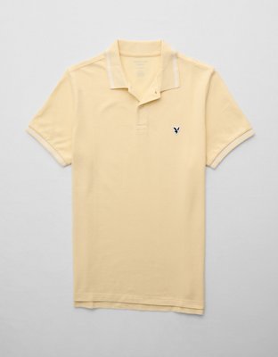 AE Slim Fit Tipped Flex Pique Polo Shirt