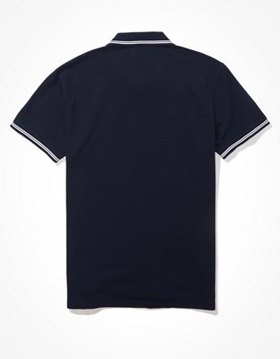 AE Tipped Flex Pique Polo Shirt