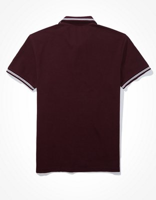 AE Tipped Flex Pique Polo Shirt
