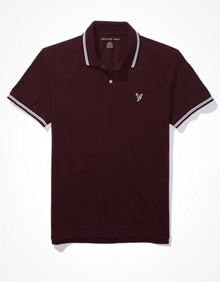 AE Camisa Polo de Piqué Flex con Ribete