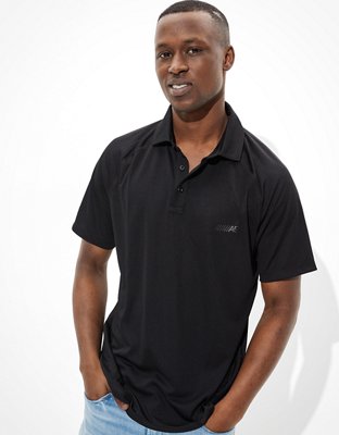 Мужские рубашки American Eagle AE Active Polo Shirt — фото 2