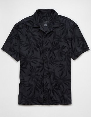 Мужские рубашки American Eagle AE Button-Up Knit Shirt — фото 3