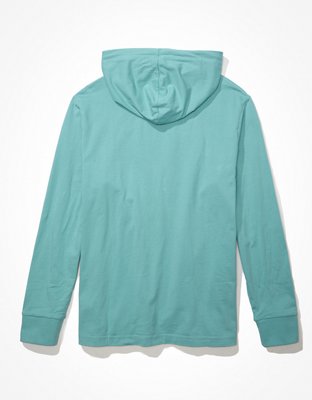 AE Long-Sleeve Logo Graphic Hoodie T-Shirt