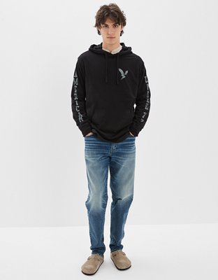 Мужские худи American Eagle AE Super Soft Graphic T-Shirt — фото 5
