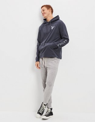 Мужские худи American Eagle AE Long-Sleeve T-Shirt — фото 5