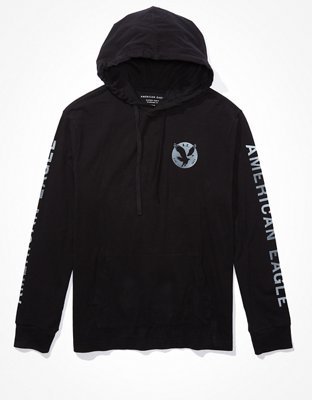 American eagle shop hoodie tee