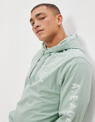 AE Super Soft Logo Graphic Hoodie T-Shirt