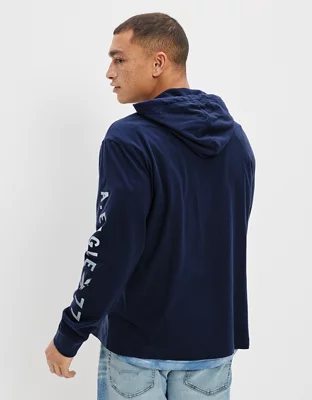 AE Super Soft Logo Graphic Hoodie T-Shirt