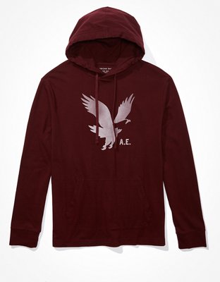 AE Super Soft Logo Graphic Hoodie T-Shirt