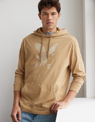 Tan best sale graphic hoodie