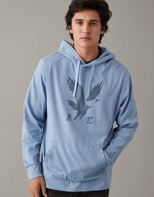 American eagle 2025 blue hoodie