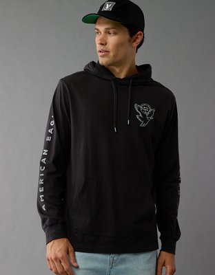 AE Reflective Graphic Hoodie T Shirt Shop Midtown