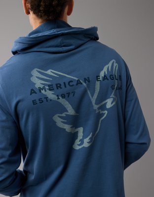 AE Logo Graphic Hoodie T-Shirt