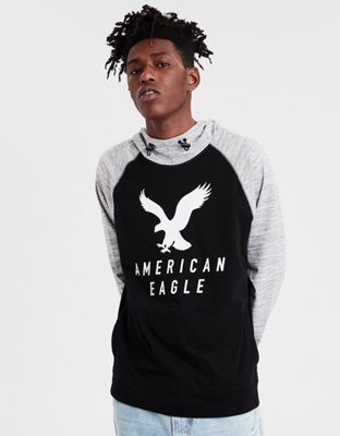 american eagle hoodie tee