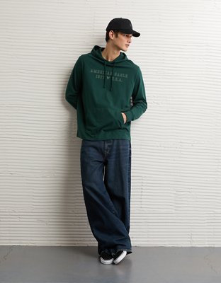 AE Lightweight Icon Logo Graphic Hoodie T-Shirt