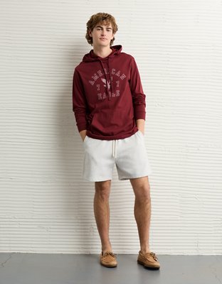 AE Lightweight Icon Logo Graphic Hoodie T-Shirt