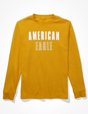 AE Long-Sleeve Graphic Thermal Shirt