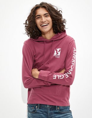 AE Super Soft Graphic Hoodie Tee