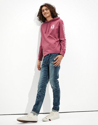 AE Super Soft Graphic Hoodie Tee