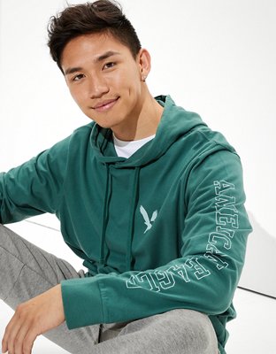 AE Super Soft Graphic Hoodie Tee