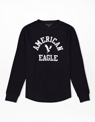 Мужские рубашки American Eagle AE Thermal Shirt — фото 3