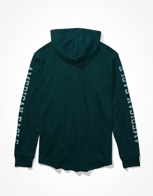 AE Super Soft Graphic Thermal Hoodie Tee