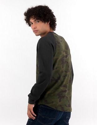 Мужские топы American Eagle AE Camo Thermal — фото 2