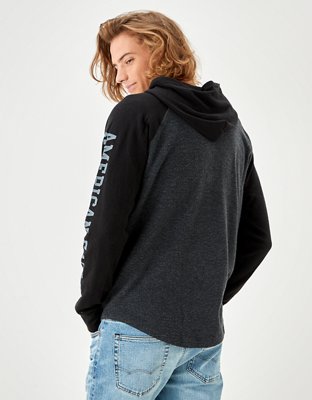 AE Super Soft Graphic Thermal Hoodie Tee