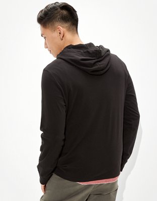 AE Long-Sleeve Hoodie T-Shirt | American Eagle