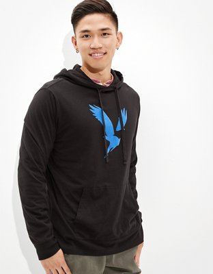 AE Long-Sleeve Hoodie T-Shirt | American Eagle