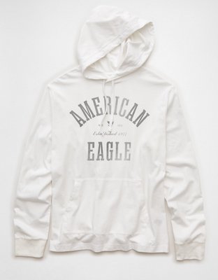 AE Lightweight Icon Logo Graphic Hoodie T-Shirt