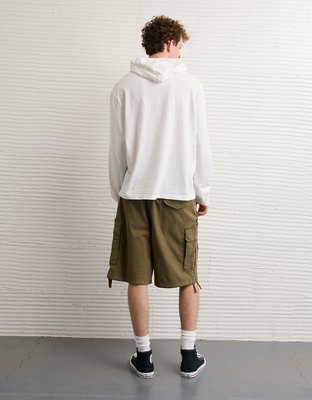 AE Lightweight Icon Logo Graphic Hoodie T-Shirt