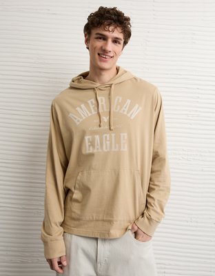 AE Lightweight Icon Logo Graphic Hoodie T-Shirt