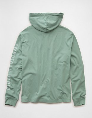 AE Lightweight Icon Logo Graphic Hoodie T-Shirt