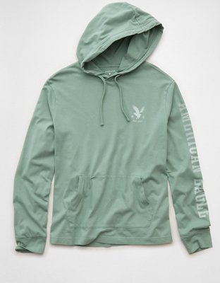 AE Lightweight Icon Logo Graphic Hoodie T-Shirt