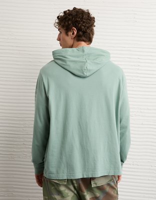 AE Lightweight Icon Logo Graphic Hoodie T-Shirt