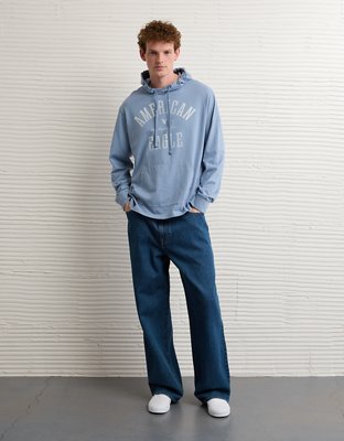 AE Lightweight Icon Logo Graphic Hoodie T-Shirt