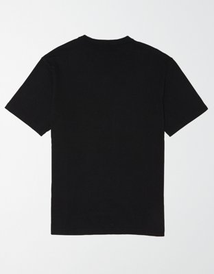 Camiseta supersuave con escote V e icono AE